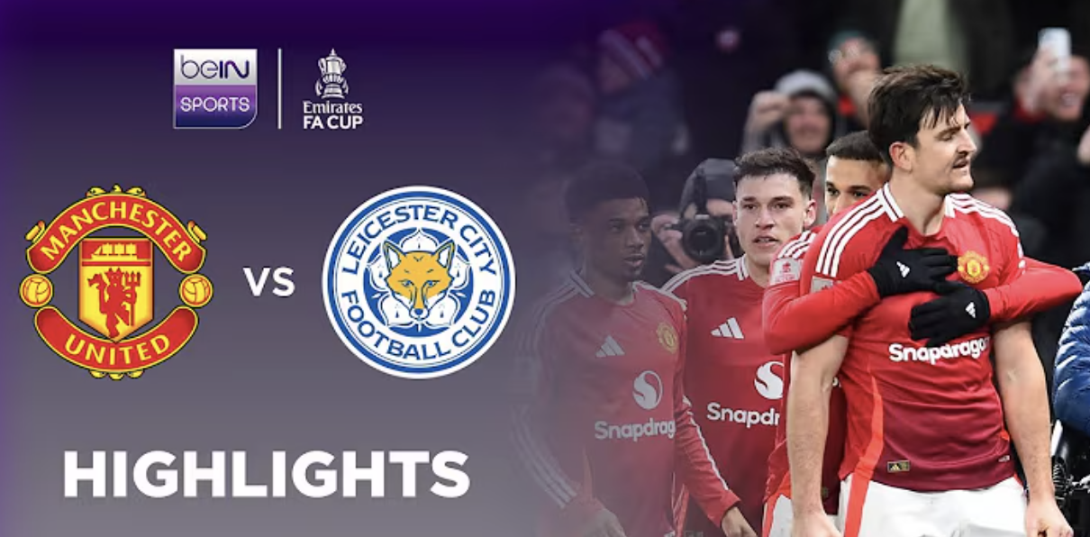 Manchester United 2-1 Leicester City | FA Cup 24/25 Match Highlights